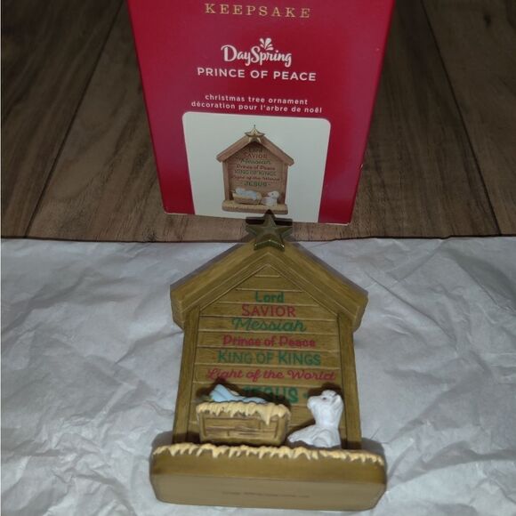 Hallmark DaySpring Prince of Peace Nativity Christmas Ornament 2020 - Picture 3 of 7